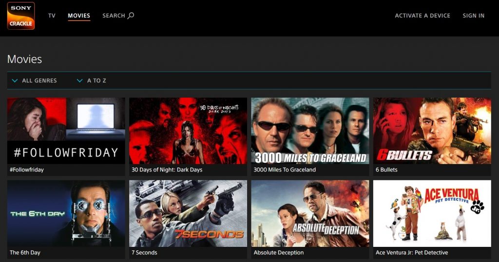 SonyCrackle - Free Movies Online