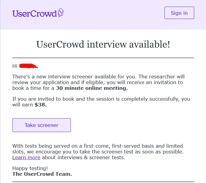 usercrowd review