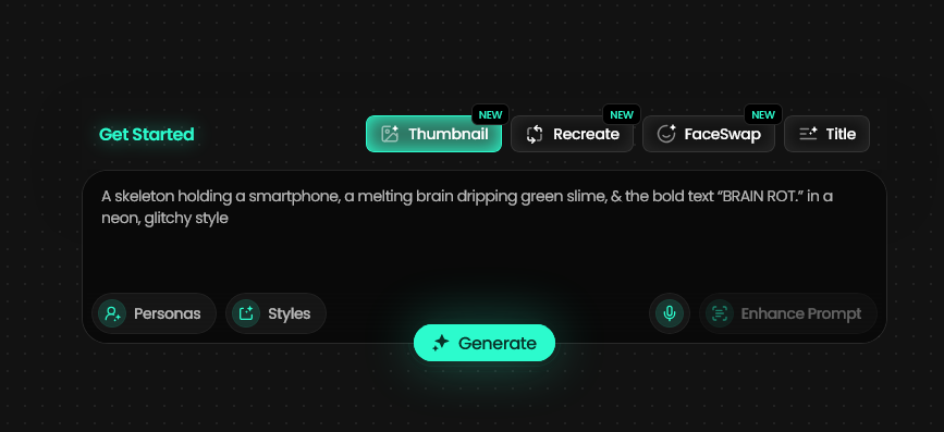 pikzels-create high CTR thumbnails