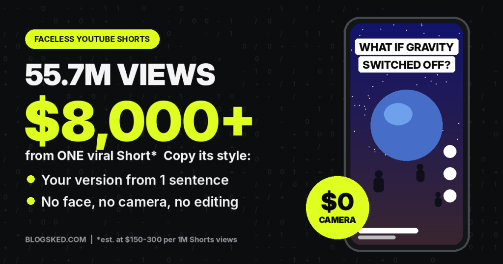 faceless youtube shorts with ai